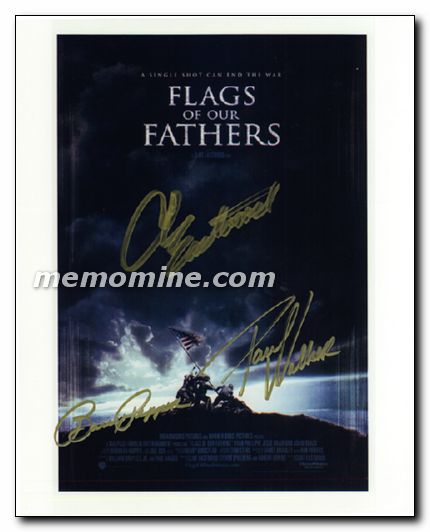 Flags of Our Fathers Clint Eastwood Barry Pepper Paul Walker - Click Image to Close