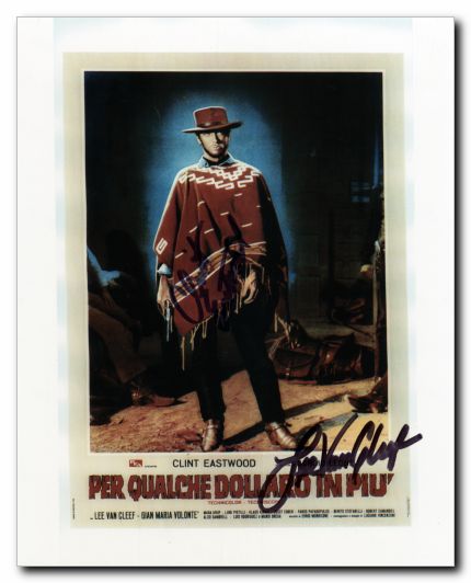 For A Few Dollars More Italian Clint Eastwood & Lee Van Cleef - Click Image to Close