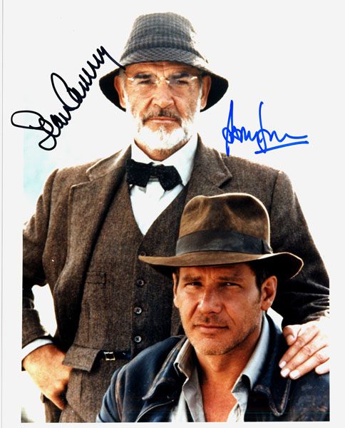 Ford Harrison Sean Connery Indiana Jones - Click Image to Close