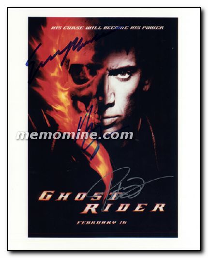 Ghost Rider Nicholas Cage Eva Mendes Peter Fonda - Click Image to Close