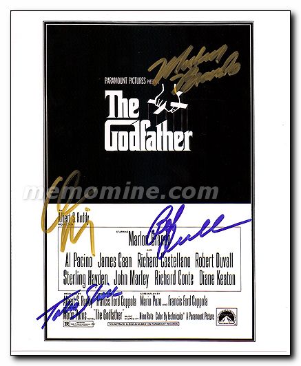 Godfather Marlon Brando Al Pacino Bob Duvall Talia Shire - Click Image to Close