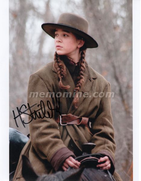 Steinfeld Hailee TRUE GRIT Original Autograph w/ COA - Click Image to Close