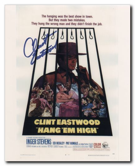 Hang Em High Clint Eastwood - Click Image to Close