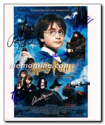Harry Potter Philosophers Stone Emma Watson Danille Radcliffe Rupert Grint Richard Harris Robbie Co - Click Image to Close