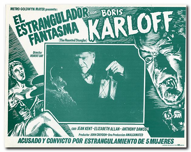 Haunted Strangler Boris Karloff - Click Image to Close