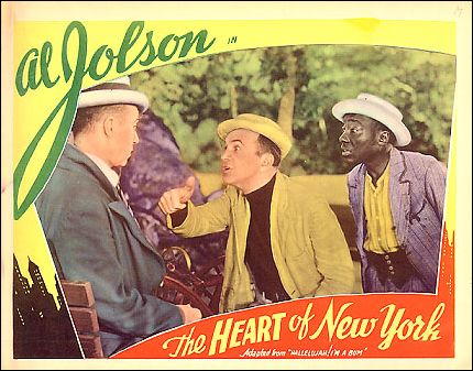 Heart of New York Al Jolson - Click Image to Close