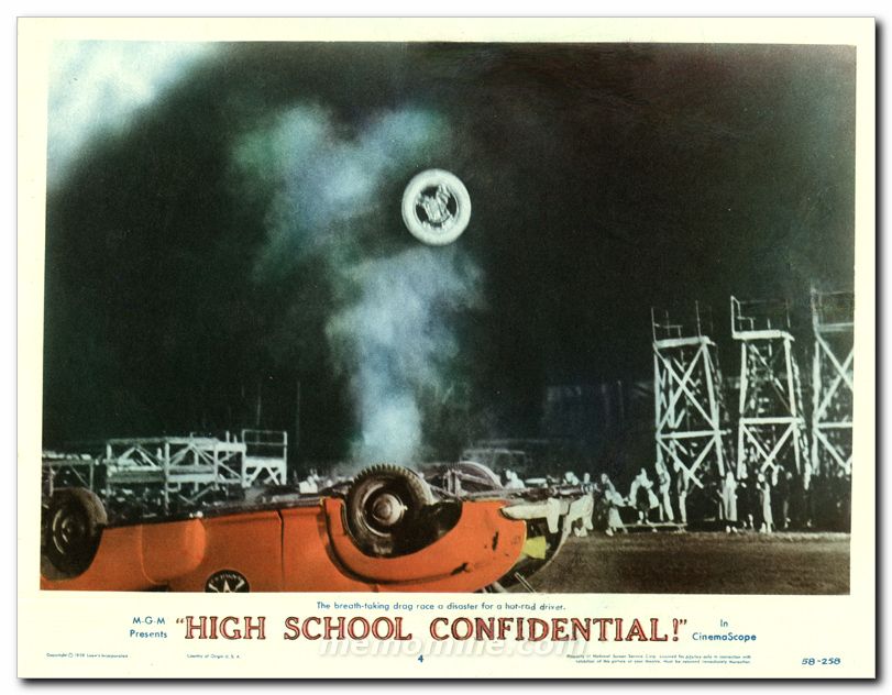 High School Confidential Race Scene - Click Image to Close