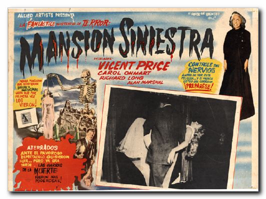 House on Haunted Hill Vincent Price - Click Image to Close