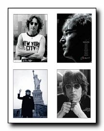John Lennon set of 4 - Click Image to Close