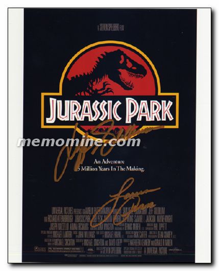 Jurassic Park Jeff Goldbrum Laura Dern - Click Image to Close