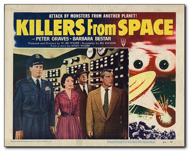 Killers from Space Peter Graves great image - Click Image to Close