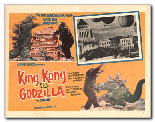 King Kong vs Godzilla great images both pictured - Click Image to Close