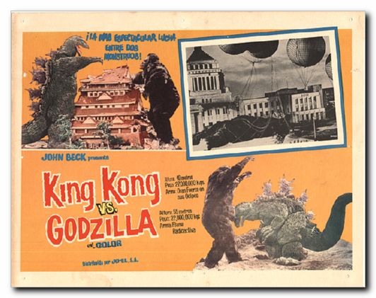 King Kong vs Godzilla great images both pictured - Click Image to Close