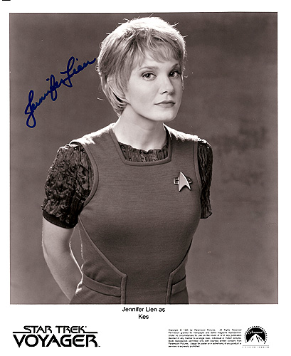Star Trek Voyager Jennifer Lien as Kes - Click Image to Close