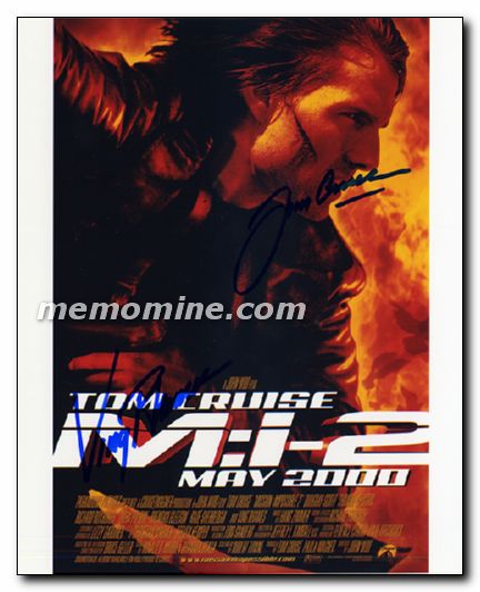 Mission Impossible II Tom Cruise Ving Rhames - Click Image to Close