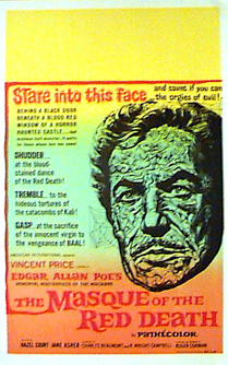MASQUE OF THE RED DEATH Vincent Price - Click Image to Close