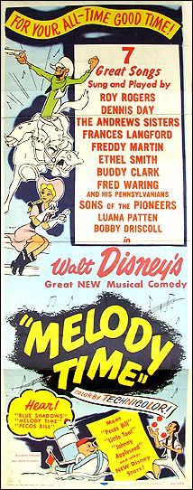 Melody Time Walt Disney - Click Image to Close