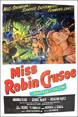Miss Robin Crusoe Amanda Blake George Nader - Click Image to Close