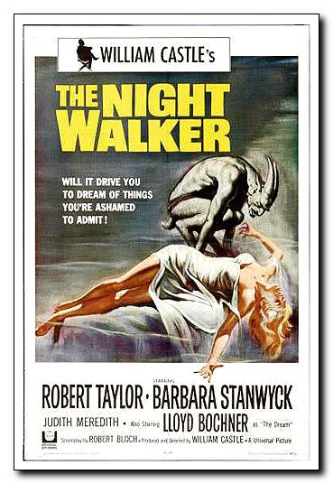 Night Walker William castle 1964 ORIGINAL LINEN BACKED 1SH - Click Image to Close