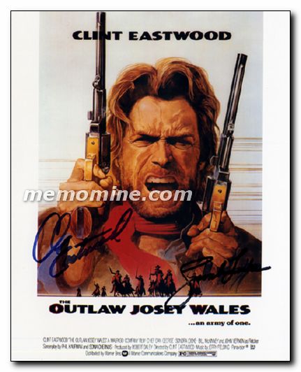 Outlaw Josey Wales Clint Eastwood Sandra Locke - Click Image to Close