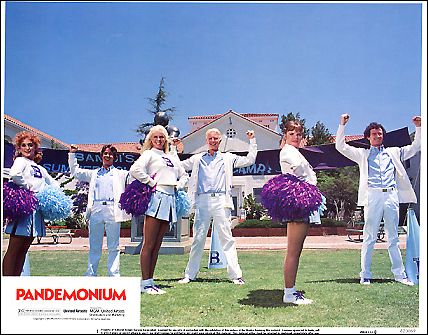 Pandemonium 1982 8 card set - Click Image to Close