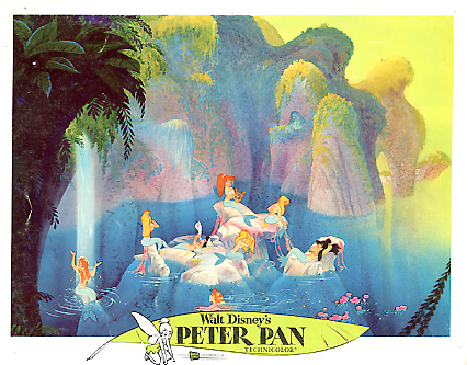 Peter Pan Disney 1969 mermaids pictured #4 - Click Image to Close
