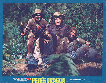 PETE'S DRAGON Set of 8 cards 1977 - Click Image to Close