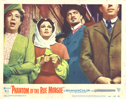 PHANTOM OF THE RUE MORGUE Malden 3D #2 1954 - Click Image to Close