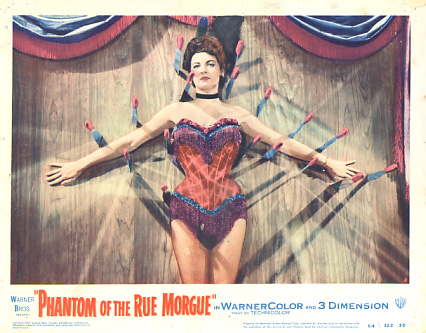 PHANTOM OF THE RUE MORGUE Malden 3D #5 1954 - Click Image to Close