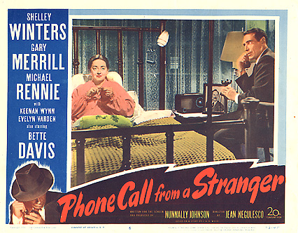 Phone Call From A Stranger Shelly winters Gary Merrill Bette Davis #6 1952 - Click Image to Close