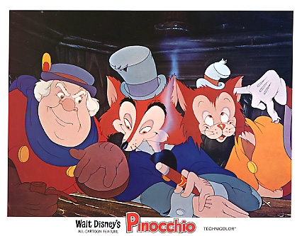 Pinnocchio Walt Disney #3 The Bad Guys - Click Image to Close