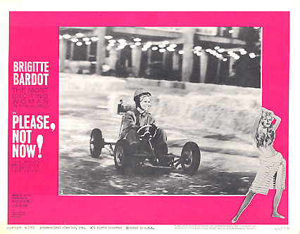 PLEASE NOT NOW! Brigitte Bardot #1 1963 - Click Image to Close