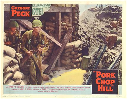 PORK CHOP HILL GREGORY Peck Harry Guardino Rip Torn 1959 #4 - Click Image to Close