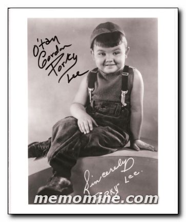 Lee Porky Gordon Little Rascals - Click Image to Close