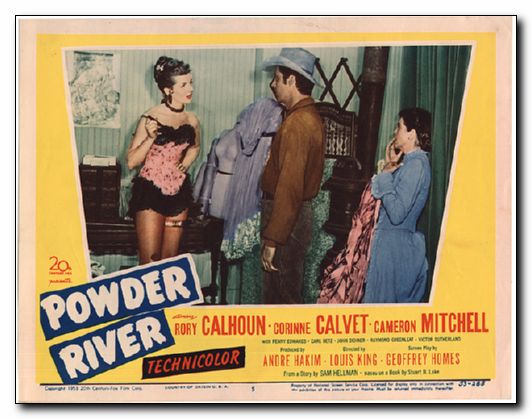 Powder River Rory Calhoun - Click Image to Close