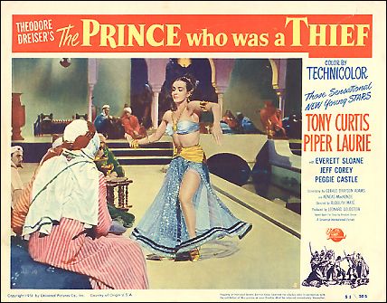 PRINCE WHO WAS A THIEF TONY CURTIS PIPER LAURIE #5 1951 - Click Image to Close