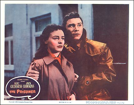 PRISONER, Alec Guinness Jaxk Hawkins 1955 #2 - Click Image to Close