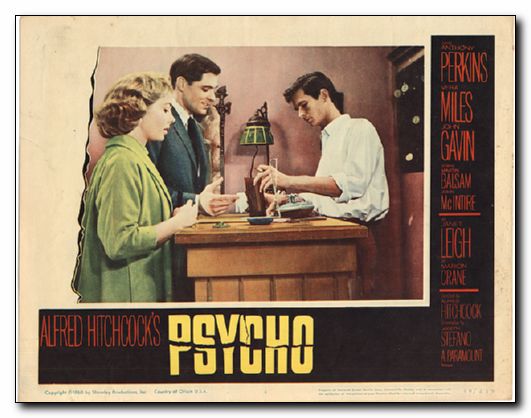 Psycho Anthony Perkins Janet Leigh Hitchcock - Click Image to Close