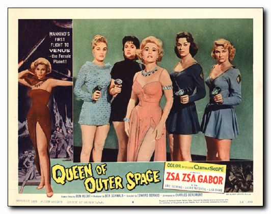 Queen of Outer Space Zsa Zsa Gabor - Click Image to Close