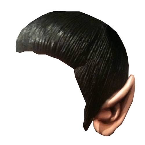 Star Trek Classic Spock WIg w/Ears - Click Image to Close