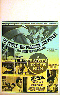 RAISIN IN THE SUN Sidney Poitier - Click Image to Close