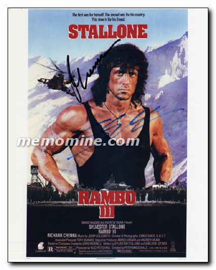 Rambo III Sylvester Stallone Richard Crenna - Click Image to Close