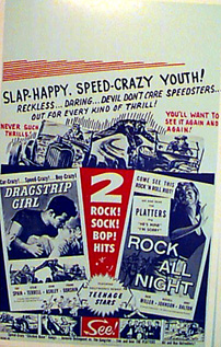 DRAGSTRIP GIRL / ROCK ALL NIGHT