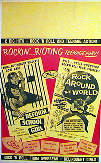 REFORM SCHOOL GIRL / ROCK AROUND THE WORLD - Click Image to Close