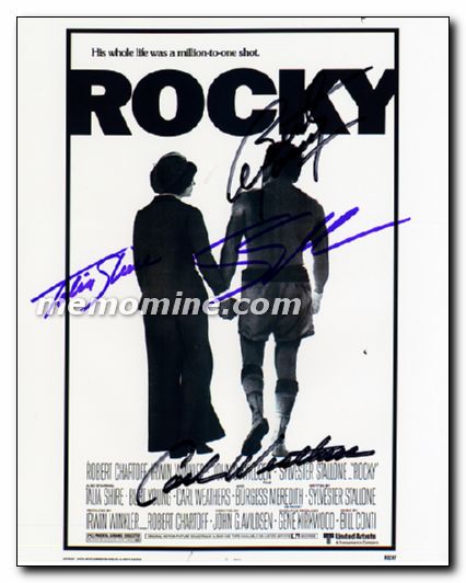 Rocky Sylvester Stallone Talia Shire Burt Young Carl Weathers - Click Image to Close