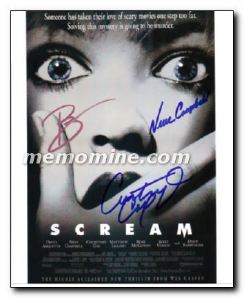 Scream Courtney Cox Neve Campbell Drew Barrymore - Click Image to Close