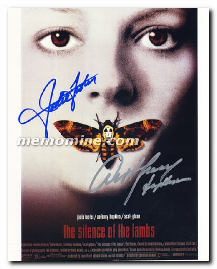 Silence of the Lambs Jodie Foster Anthony Hopkins - Click Image to Close
