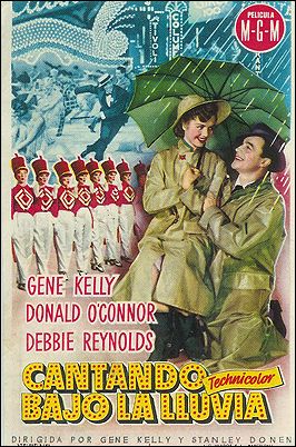 Singing in the Rain Gene Kelly Donald O'Conner Debbie Reynolds - Click Image to Close