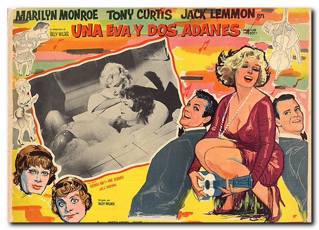 Some Like it Hot Marilyn Monroe Billy Wilder - Click Image to Close