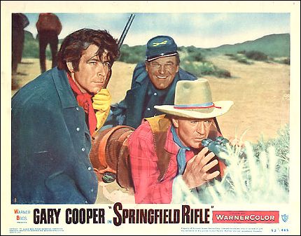 Springfield Rifle Gary Cooper pictured - Click Image to Close